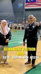 Semangat Penaung 100%. Semangat pemain kena 1000%. #TZA #BAM #BadmintonMalaysia #GemilangkanLagi #DemiMalaysia #Tangkis2030 | Tengku Zafrul