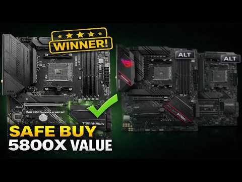 Best Value Motherboards for Ryzen 7 5800X In 2026