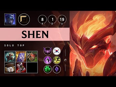 Shen Top vs Kled - KR Master Patch 25.15