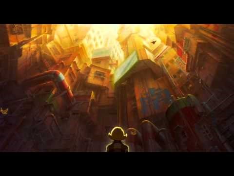 Metropolis (2001) - Tima Rooftop Scene