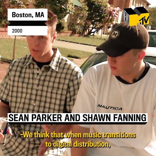 On this day 20 years ago, digital music service Napster launched, and our childhood playlists would never be the same. To celebrate the iconic service, we're throwing it back to our 2000 interview with the founders Sean Parker and Shawn Fanning where they talk about the future of music and the idea of a "celestial jukebox." | MTV News