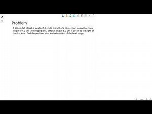 Two lens example problem 2