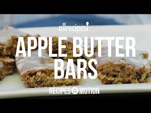 How to Make Apple Butter Bars | Dessert Recipes | Allrecipes.com