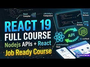React 19 Full Course: A Job-Ready Course