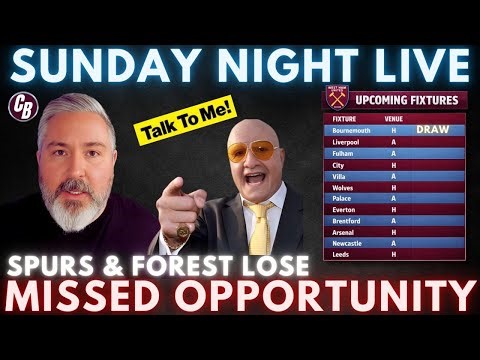 Sunday Night Live | Match Review & Relegation Battle Chat