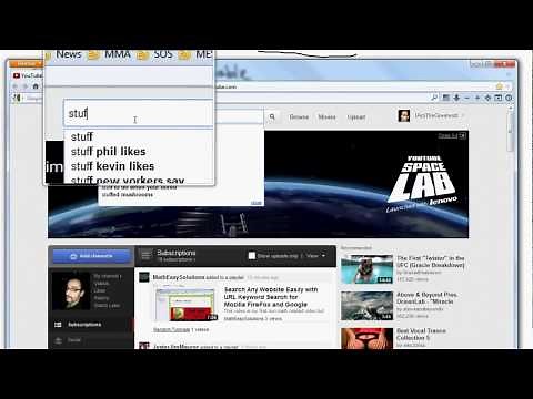 Search Any Website Easily with URL Keyword Search for Mozilla FireFox and Google Chrome!