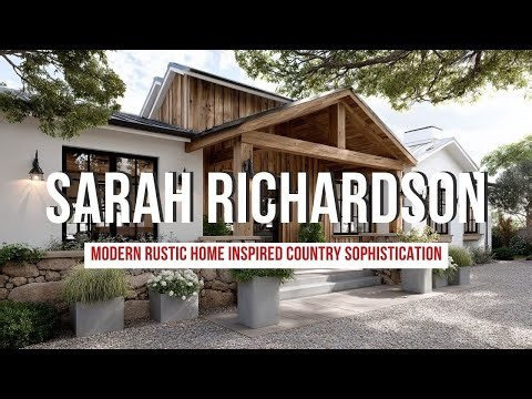 Modern Rustic Home Inspired by Sarah Richardson s Country Sophistication
