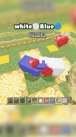 Minecraft Sheep Color Mixing #shortvideo #gameplay