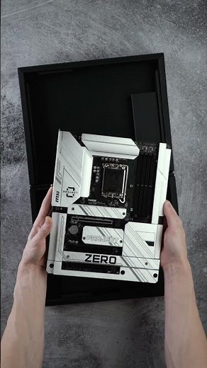 MSI Z790 #ProjectZero Unboxing Short