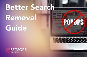 Better Search Redirect Virus Removal