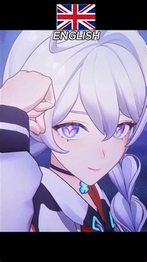 Which Kiana Voice is Best? 🤔 (EN/KR/JP/CN) | Honkai Nexus Anime #shorts