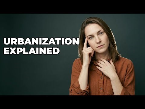 What Does The Urbanization Process Encompass?
