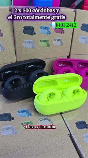 🎁El mejor regalo para esa personita especial ❤️ 🥳Audifonos en promoción 🥳 📍Mercado oriental, de donde fue la gasolinera ESSO del gancho de camino 100metros al norte a mano izquierda. 📲8101 2412 #amor #regalos #audi #emprendimiento #nicaragua🇳🇮