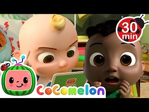 Funny Faces! | Cocomelon 🍉 | Kids Learning Songs! | Sing Along Nursery Rhymes 🎶