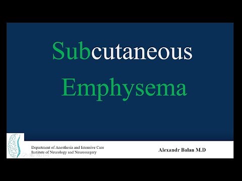 Subcutaneous Emphysema