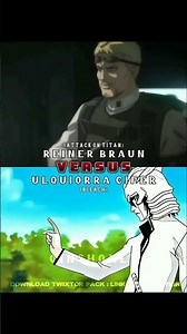 Reiner vs Ulquiorra & Aizen vs Zeke (writing wise) [Attack on Titan vs Bleach] #aizen #reinerbraun