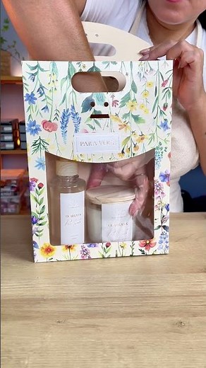 Inspiração de embalagem para o dia das mães - Velas e aromatizadores