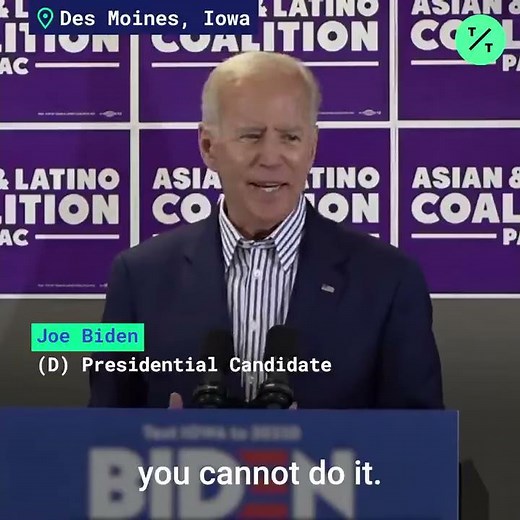 Biden in Iowa Says ‘Poor Kids’ Are Just as Smart as ‘White Kids’
