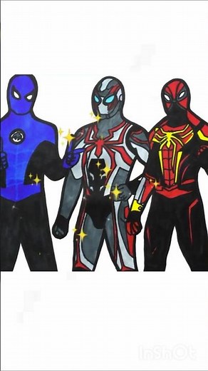 🔴🔴HOW TO COLORING TO Marvel’s Spider-Man, NEW SUITS