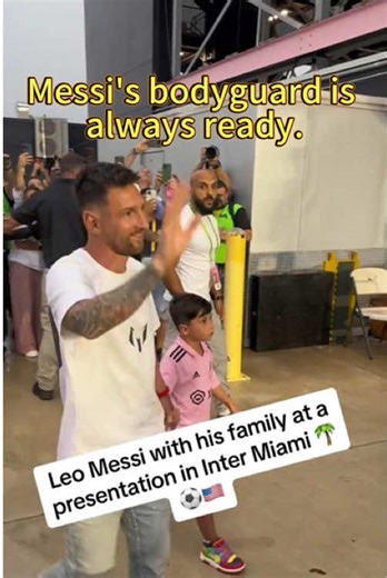 The 24/7 Vigilance of Messi's Security #messi #leomessi #legend #meme #miami