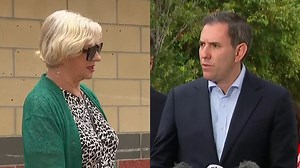 ‘I’m so fearful’: Woman breaks down to Treasurer Jim Chalmer over crime fears
