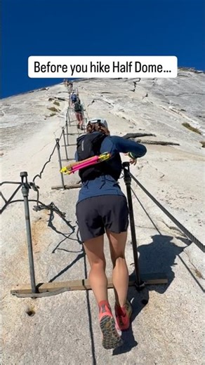 Half Dome rewards preparation. 🏞️