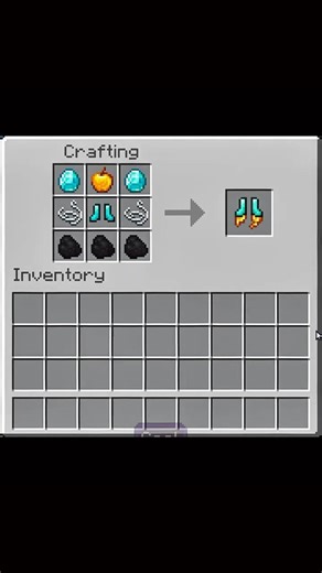 crafting rocket boots moment #mimecraft #shorts #youtube