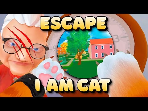 Finally ESCAPING the House! | I am Cat VR on Meta Quest