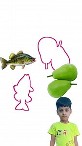 Match the fish and gourd with correct shadow #fblifestyle #voiceofaynal #fbreelsfypシ゚ #fbreelsvideo #photostopchallenge #reel #fish #circle #reel #reels #puzzle #game #shadow | Voice Of Aynal