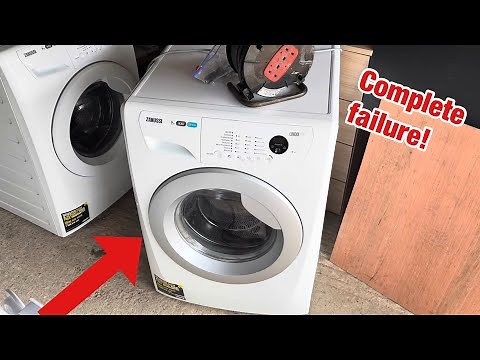 Zanussi Lindo300 ZWF91493 (2nd 1) || Completely spider failure! Failed whilst in storage for a year?
