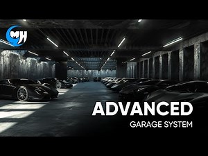 FREE | ADVANCED GARAGE SYSTEM [ESX/QB/QBOX] - FiveM Script