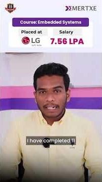 Embedded System Course for Freshers | Emertxe Success Story – Kishor Hari Placed at LG Soft