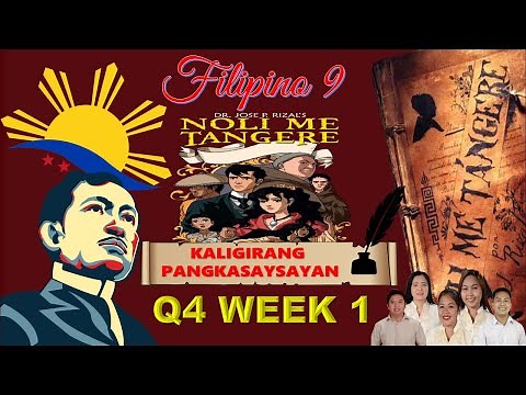 Quarter 4 | Filipino 9 – Week 1 | Kaligirang Pangkasaysayan ng Noli Me Tangere