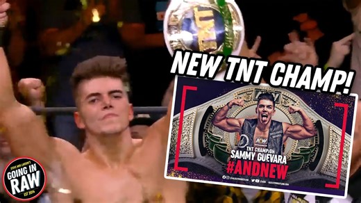 Breaking down Sammy Guevara wins TNT title vs Miro AEW (1 of 4)