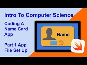 SwiftUI Name Card App - Part 1 Setting Up Your App File In Swift Playgrounds