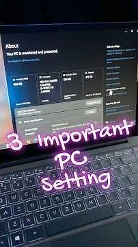 🔥😱3 important PC setting🔥PC tips and tricks #shorts #pc #pcsettings #computer #tipsandtricks