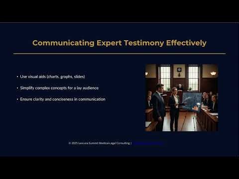 Maximizing Legal Outcomes Strategies for Working with Expert Witnesses