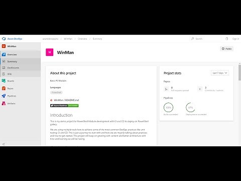 20 PowerShell Module CI CD using Azure DevOps