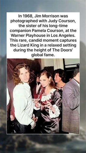 1968: Jim Morrison in a Rare, Unscripted Moment at the Height of Fame.