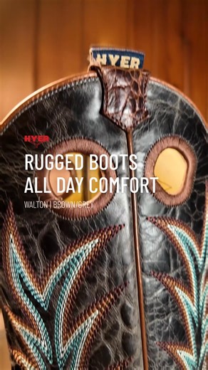 Since inventing the cowboy boot over a century ago, Hyer has been consistently blending tradition with comfort. Cushioned insoles and tough outsoles let you look sharp and feel great whether you’re on the ranch or in the city these are your boots. Official sponsor of the National High School Rodeo. | Hyer Boots