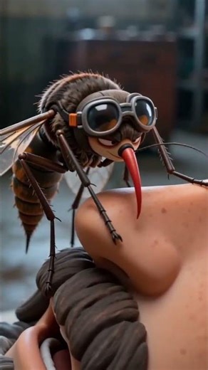 Cartoon Physics: When a Bug Gets Stuck in a Nose! 🤧🦟