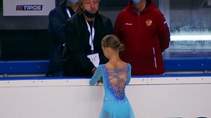📺 Veronika Zhilina nails a huge techincal content in the Women Free Skating and takes home the gold at the ISU Junior Grand Prix in Kosice, Slovakia! Watch all programs here: 🔗 https://youtube.com/playlist?list=PLuB703eaMDlKFoJWON1sidP_KU-xyJqU7 #JGPFigure #FigureSkating | ISU Figure Skating