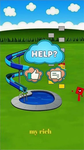 number block scale challenge #funny #short #animation #numberblocks