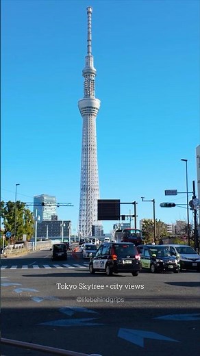 Tokyo Skytree: Japan’s Tallest Landmark | Travel Tokyo Japan 4K 🇯🇵 #travelshorts #japan #explore