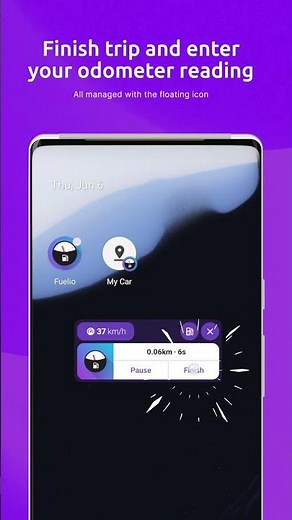 Fuelio - trip log odometer autoupdate feature