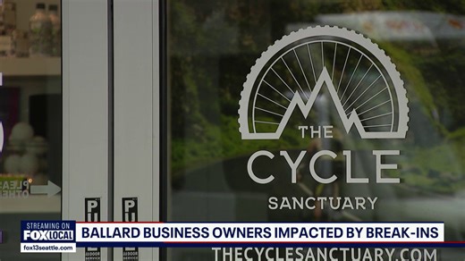 Ballard business burglarized, owner says lack of response worsened losses