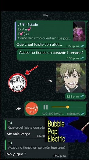 que cruel acaso no tienes corazón humano? #naoya #jujutsukaisen #broma #corazon