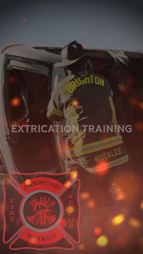 Our crews spent the day practicing extrication techniques. Training like this keeps our firefighters sharp and ready to work quickly and safely when seconds matter. Thank you, as always, to Copart for allowing us to use their yard and for providing salvaged vehicles so we can hone these critical skills. This kind of hands-on training helps us deliver the best possible service to our community when serious crashes happen. 🚒 #BrightonFireRescue | Brighton Fire Rescue
