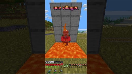 Villager killing machine! #minecraft