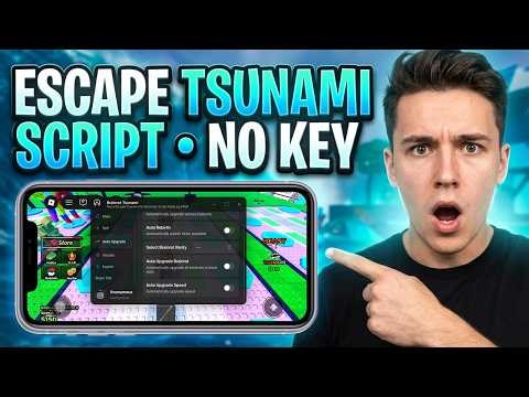 [NEW] Escape Tsunami for Brainrot Script [NO KEY] Auto Farm, Teleport & MORE!